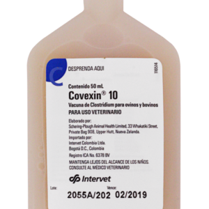 COVEXIN 10 X 50 ML (25 DOSIS)